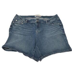 Torrid Jean Shorts Women's Stretch Denim Plus Size 20 "We swear by the fit"